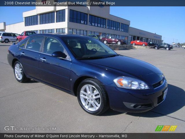 2008 Chevrolet Impala LTZ in Imperial Blue Metallic