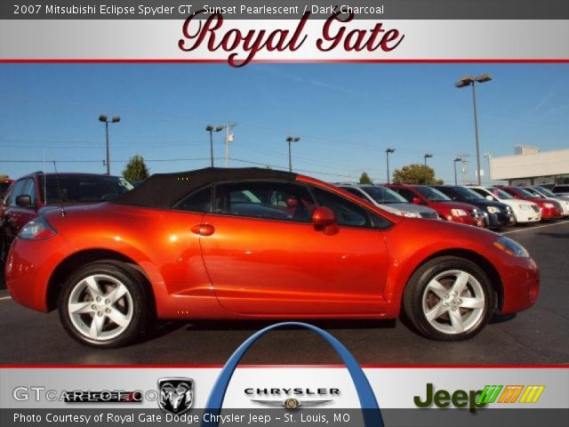 2007 Mitsubishi Eclipse Spyder GT in Sunset Pearlescent
