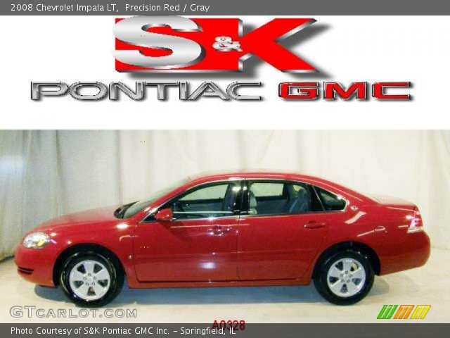 2008 Chevrolet Impala LT in Precision Red