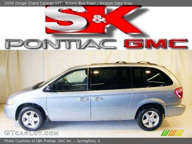2006 Dodge Grand Caravan SXT in Butane Blue Pearl
