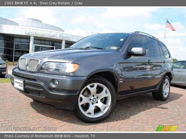 2003 BMW X5 4.4i in Steel Grey Metallic