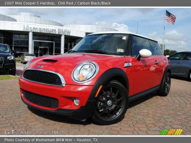 2007 Mini Cooper S Hardtop in Chili Red