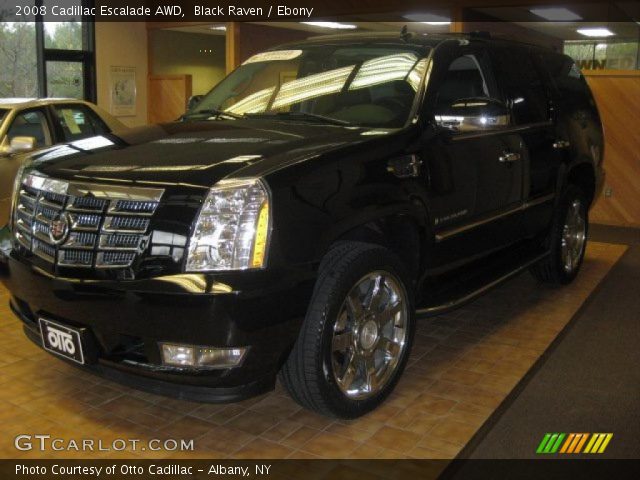 2008 Cadillac Escalade AWD in Black Raven