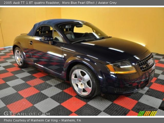 2005 Audi TT 1.8T quattro Roadster in Moro Blue Pearl Effect