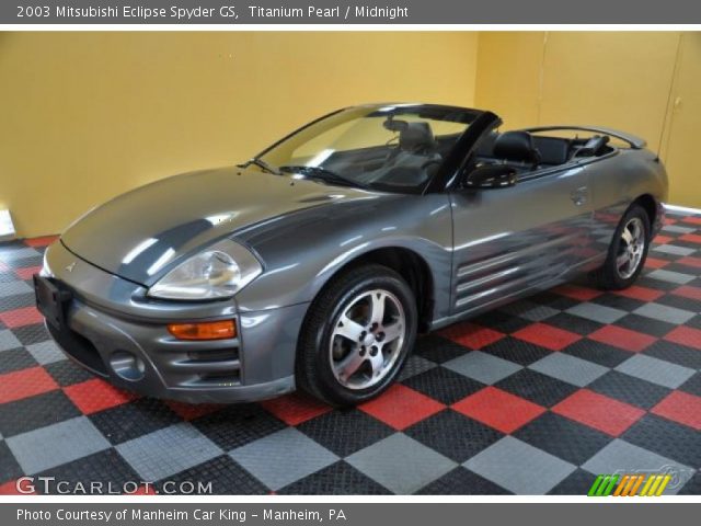 2003 Mitsubishi Eclipse Spyder GS in Titanium Pearl