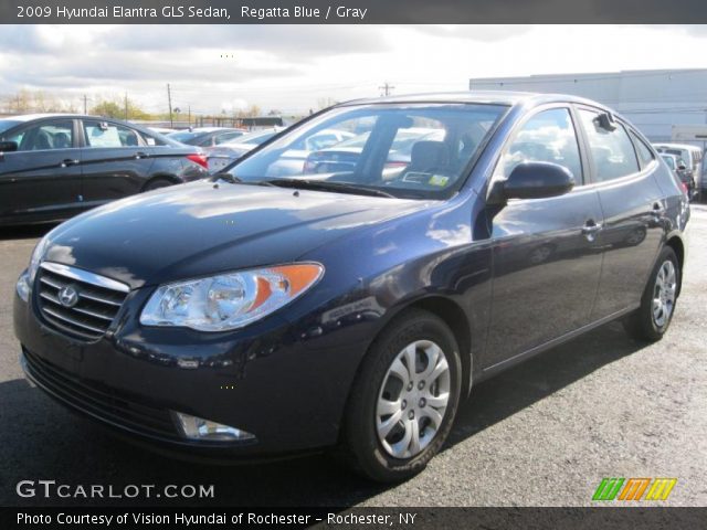 2009 Hyundai Elantra GLS Sedan in Regatta Blue