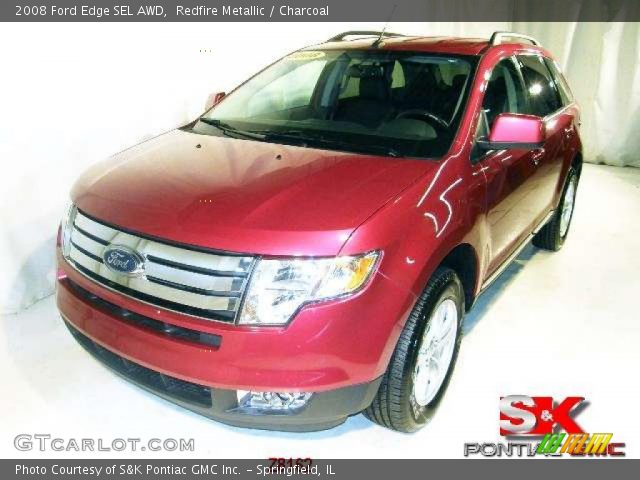 2008 Ford Edge SEL AWD in Redfire Metallic