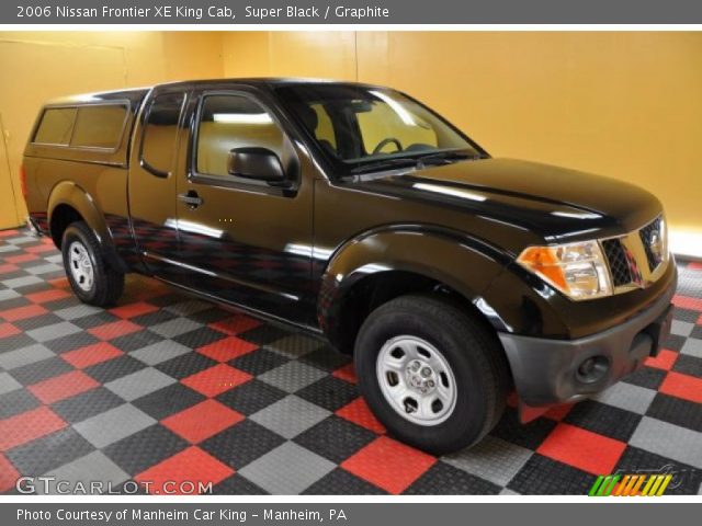 2006 Nissan Frontier XE King Cab in Super Black