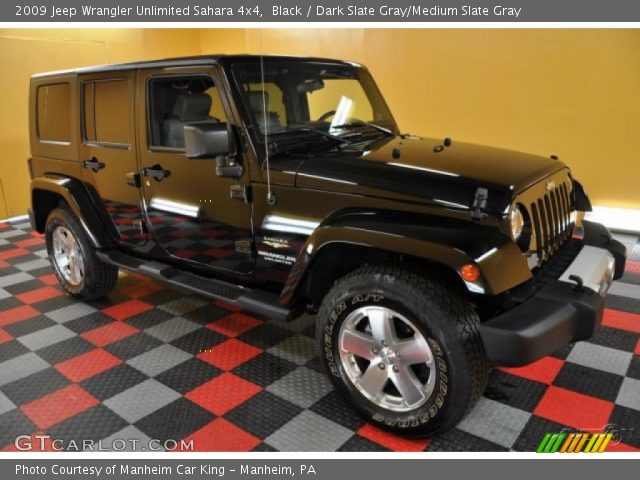 2009 Jeep Wrangler Unlimited Sahara 4x4 in Black