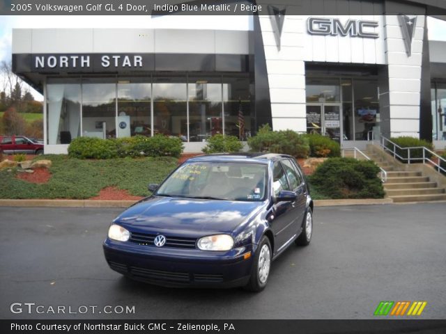 2005 Volkswagen Golf GL 4 Door in Indigo Blue Metallic