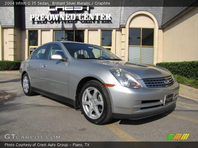 2004 Infiniti G 35 Sedan in Brilliant Silver Metallic