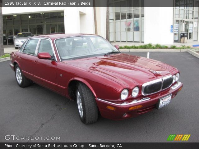 1998 Jaguar XJ XJ8 in Carnival Red Pearl