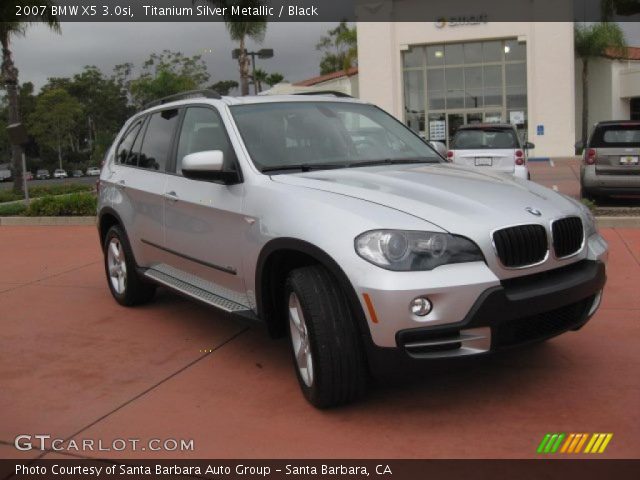 2007 BMW X5 3.0si in Titanium Silver Metallic