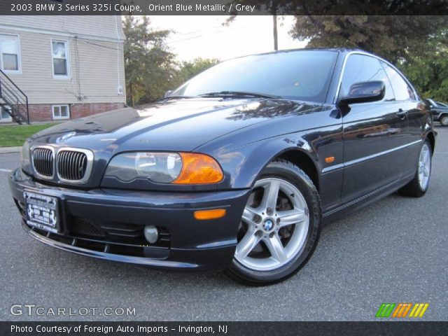 2003 BMW 3 Series 325i Coupe in Orient Blue Metallic