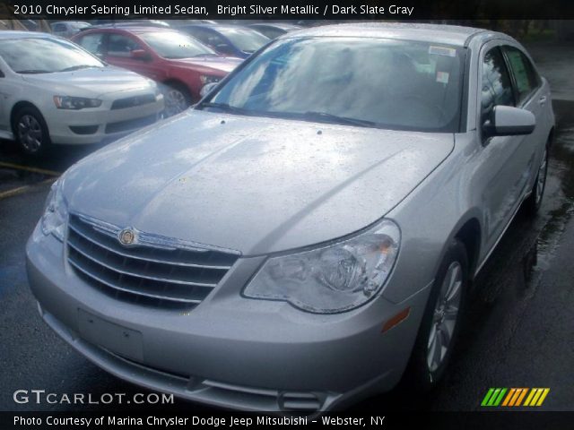2010 Chrysler Sebring Limited Sedan in Bright Silver Metallic