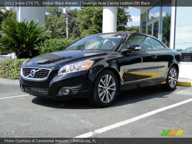 2011 Volvo C70 T5 in Ember Black Metallic