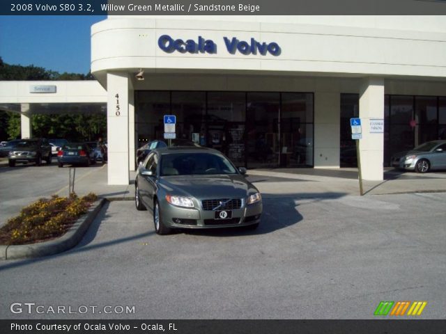 2008 Volvo S80 3.2 in Willow Green Metallic