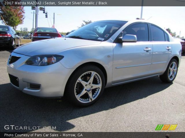 2007 Mazda MAZDA3 i Sedan in Sunlight Silver Metallic