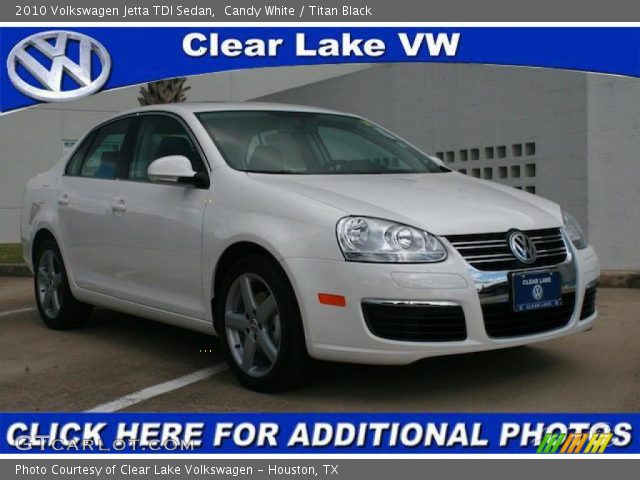 2010 Volkswagen Jetta TDI Sedan in Candy White