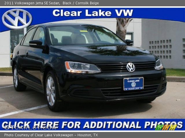 2011 Volkswagen Jetta SE Sedan in Black