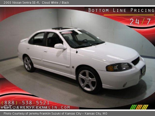 2003 Nissan Sentra SE-R in Cloud White