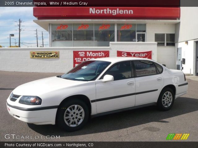 2005 Chevrolet Impala  in White