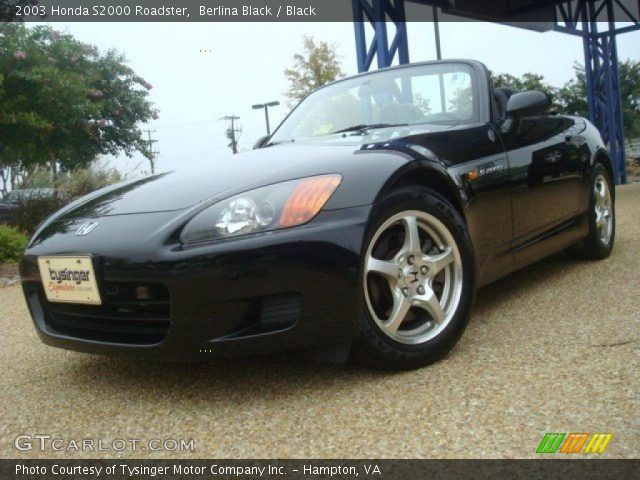 2003 Honda S2000 Roadster in Berlina Black