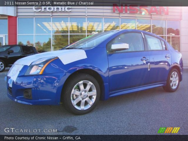 2011 Nissan Sentra 2.0 SR in Metallic Blue