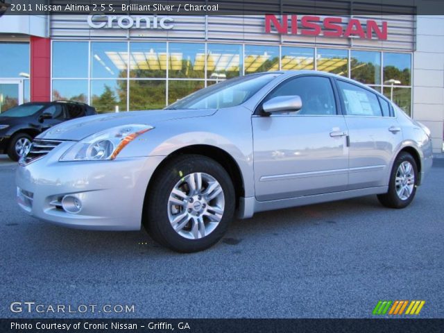 2011 Nissan Altima 2.5 S in Brilliant Silver