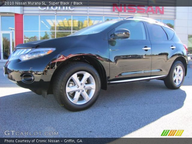 2010 Nissan Murano SL in Super Black