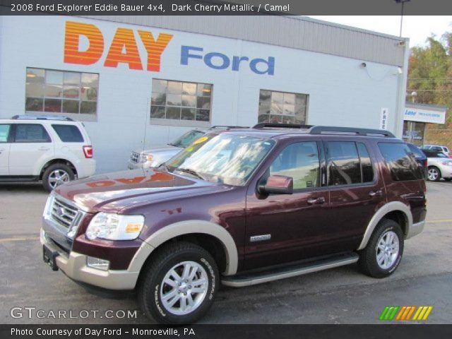 2008 Ford Explorer Eddie Bauer 4x4 in Dark Cherry Metallic