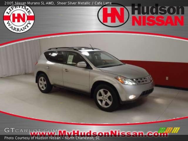 2005 Nissan Murano SL AWD in Sheer Silver Metallic