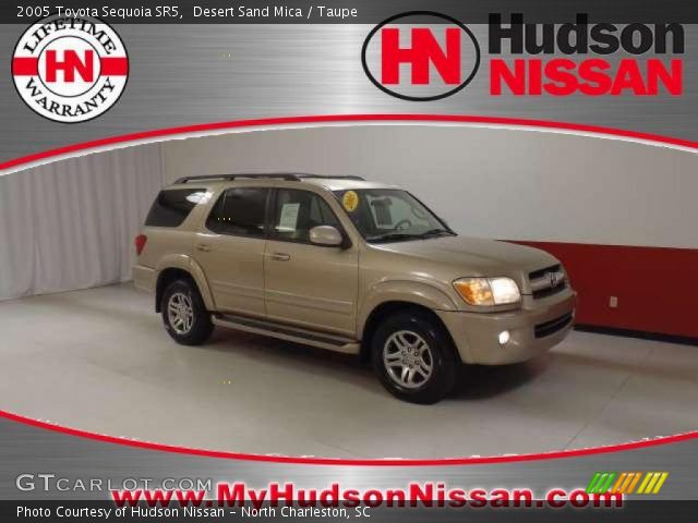 2005 Toyota Sequoia SR5 in Desert Sand Mica