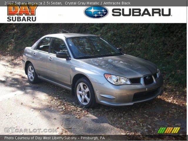 2007 Subaru Impreza 2.5i Sedan in Crystal Gray Metallic