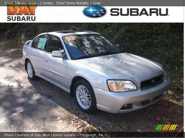 2003 Subaru Legacy L Sedan in Silver Stone Metallic
