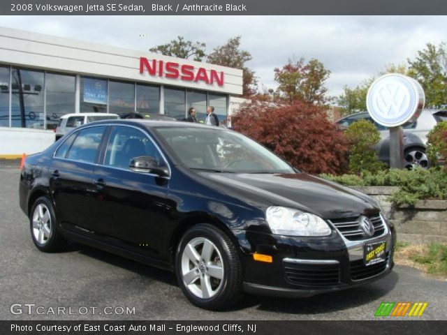 2008 Volkswagen Jetta SE Sedan in Black