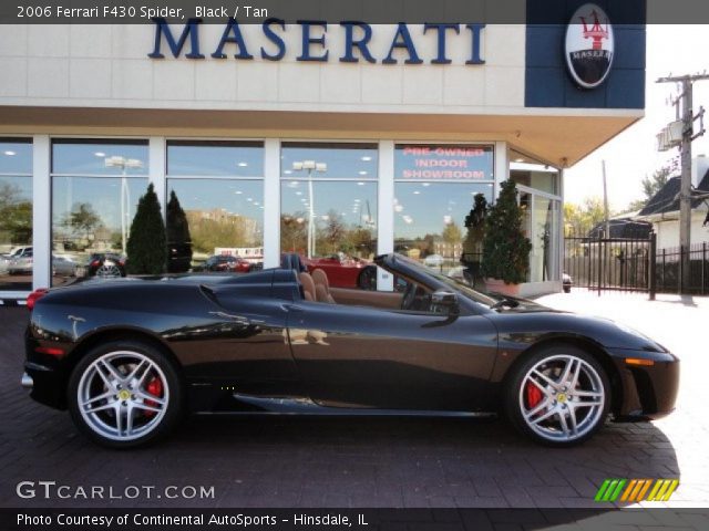 2006 Ferrari F430 Spider in Black