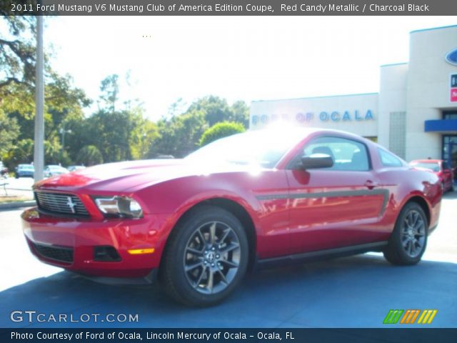 2011 Ford Mustang V6 Mustang Club of America Edition Coupe in Red Candy Metallic