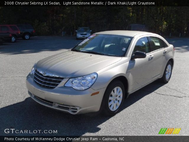 2008 Chrysler Sebring LX Sedan in Light Sandstone Metallic
