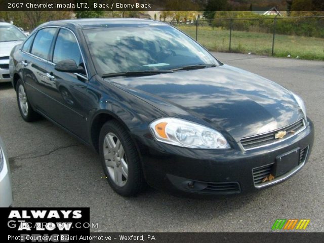 2007 Chevrolet Impala LTZ in Black