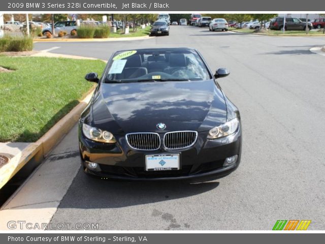 2009 BMW 3 Series 328i Convertible in Jet Black