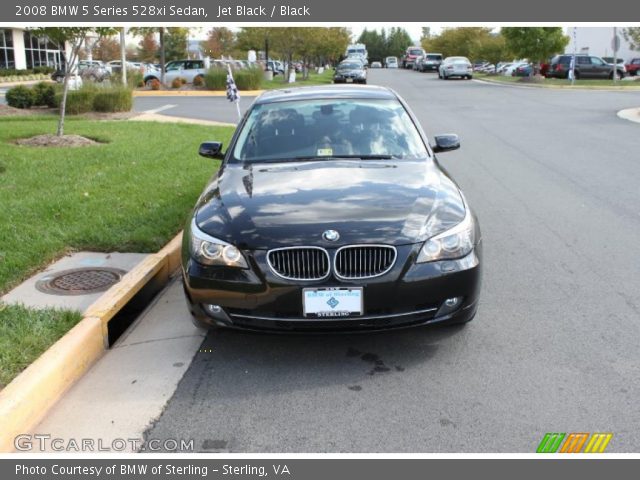 2008 BMW 5 Series 528xi Sedan in Jet Black
