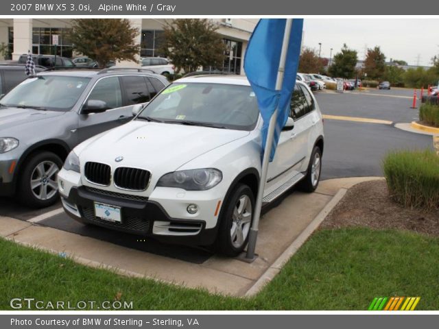 2007 White bmw x5 sale