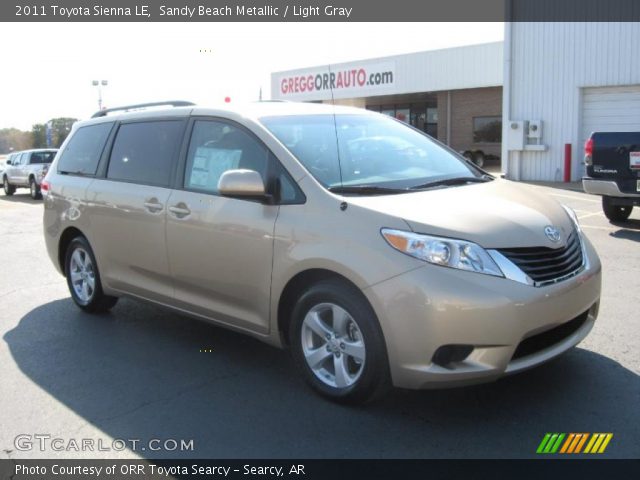 2011 Toyota Sienna LE in Sandy Beach Metallic