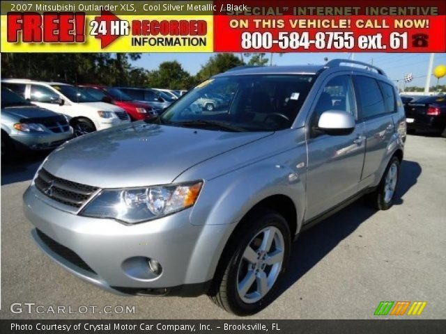 2007 Mitsubishi Outlander XLS in Cool Silver Metallic