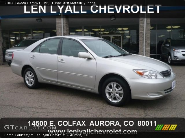 2004 Toyota Camry LE V6 in Lunar Mist Metallic