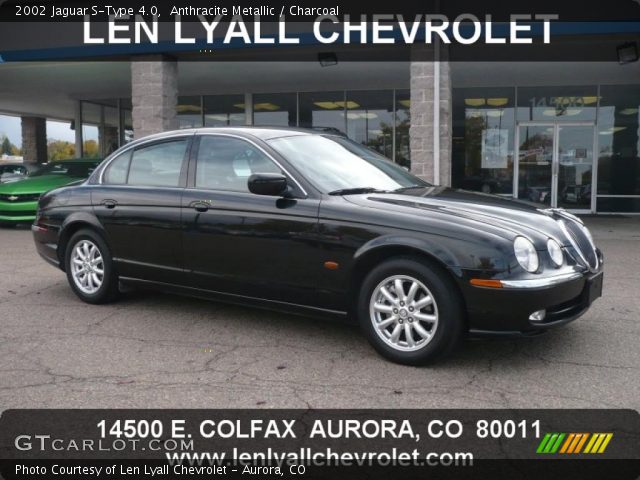 2002 Jaguar S-Type 4.0 in Anthracite Metallic