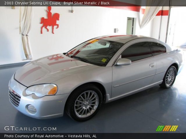 2003 Chrysler Sebring LXi Coupe in Bright Silver Metallic