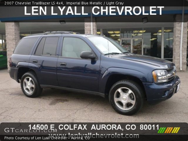 2007 Chevrolet TrailBlazer LS 4x4 in Imperial Blue Metallic