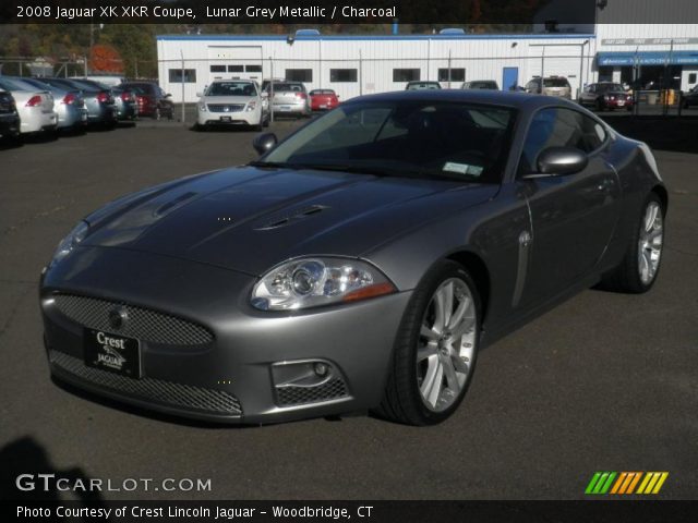 2008 Jaguar XK XKR Coupe in Lunar Grey Metallic